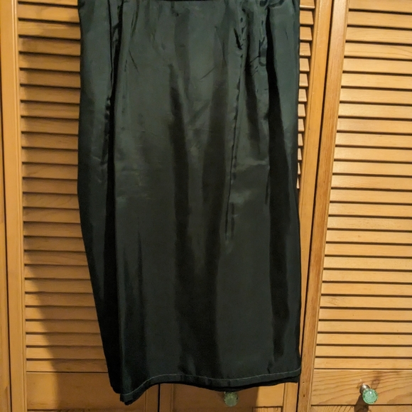 Kasper for ASL Nights Wool Black Fitted Jacket with Belt & Skirt - Picture 15 of 16